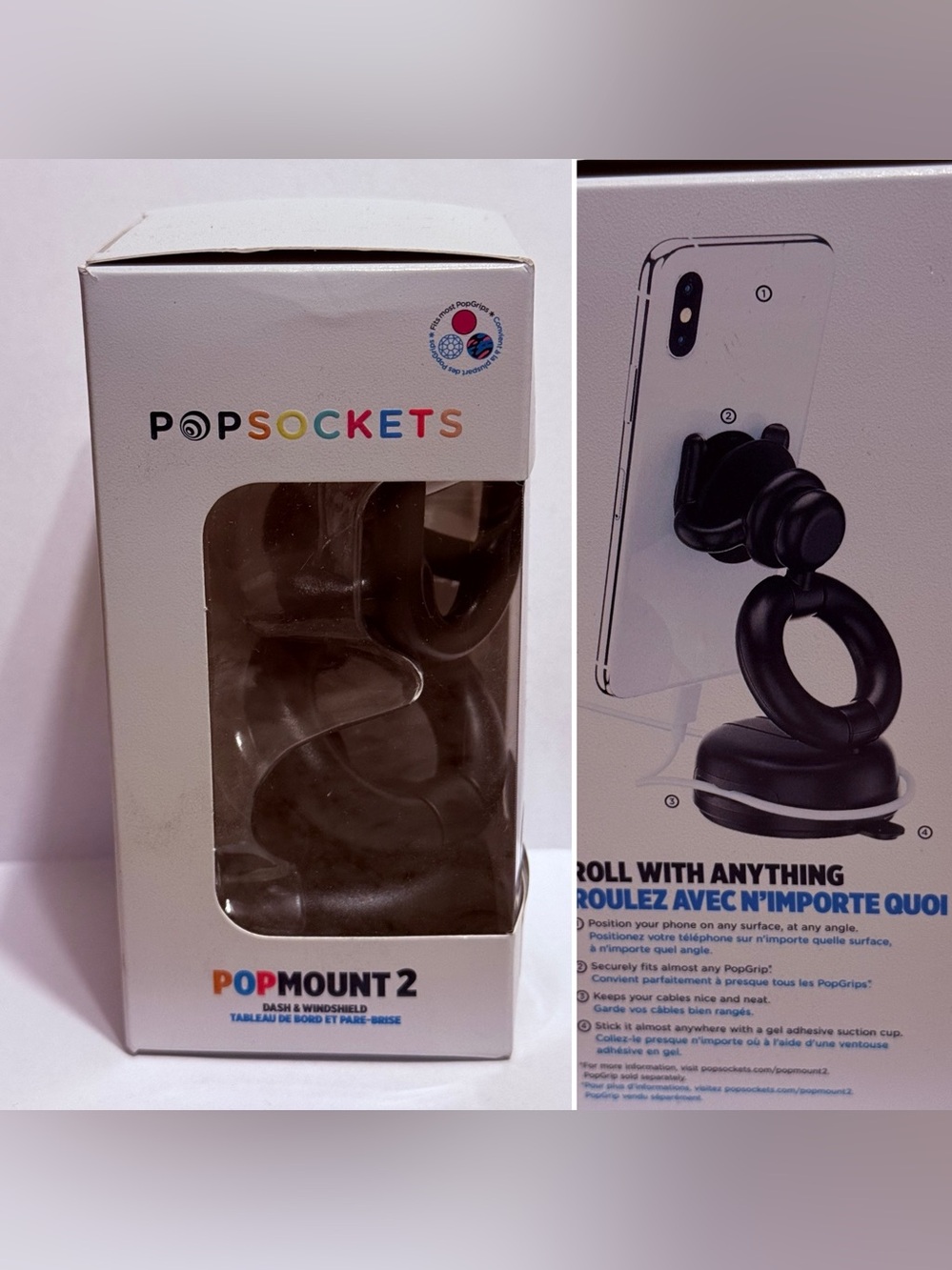 PopSockets PopMount 2 Dash & Windshield mount